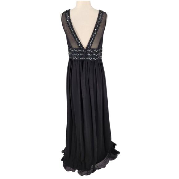 OC OC Silk Beaded Gown – Timeless Elegance, Formal Statement - Picture 5 of 11